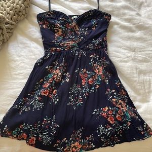 Floral print dress